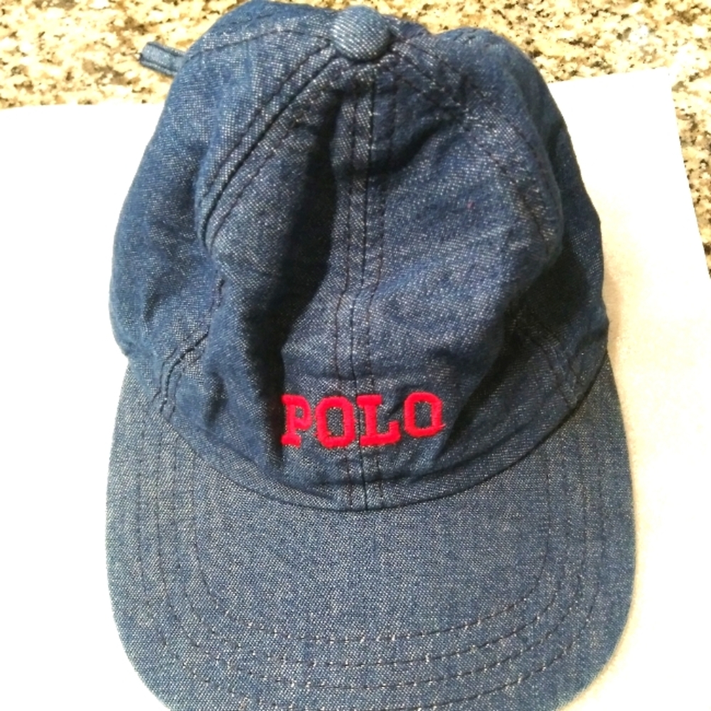 Vintage Polo Ralph Lauren adjustable strapback hat